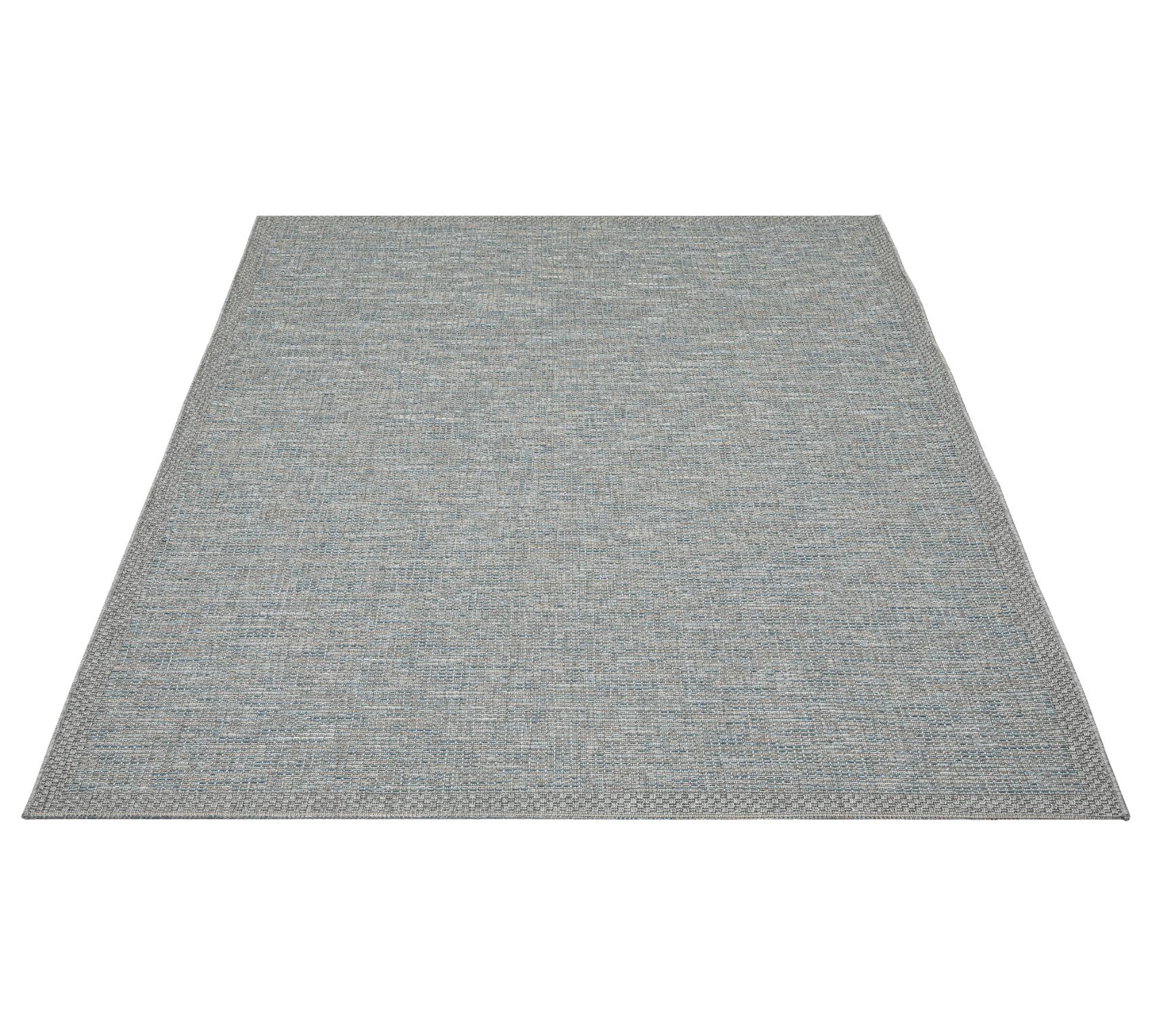 Alfombra turquesa para interior y exterior, varios tamaños - Rectangular para terraza - FLOORNOVO