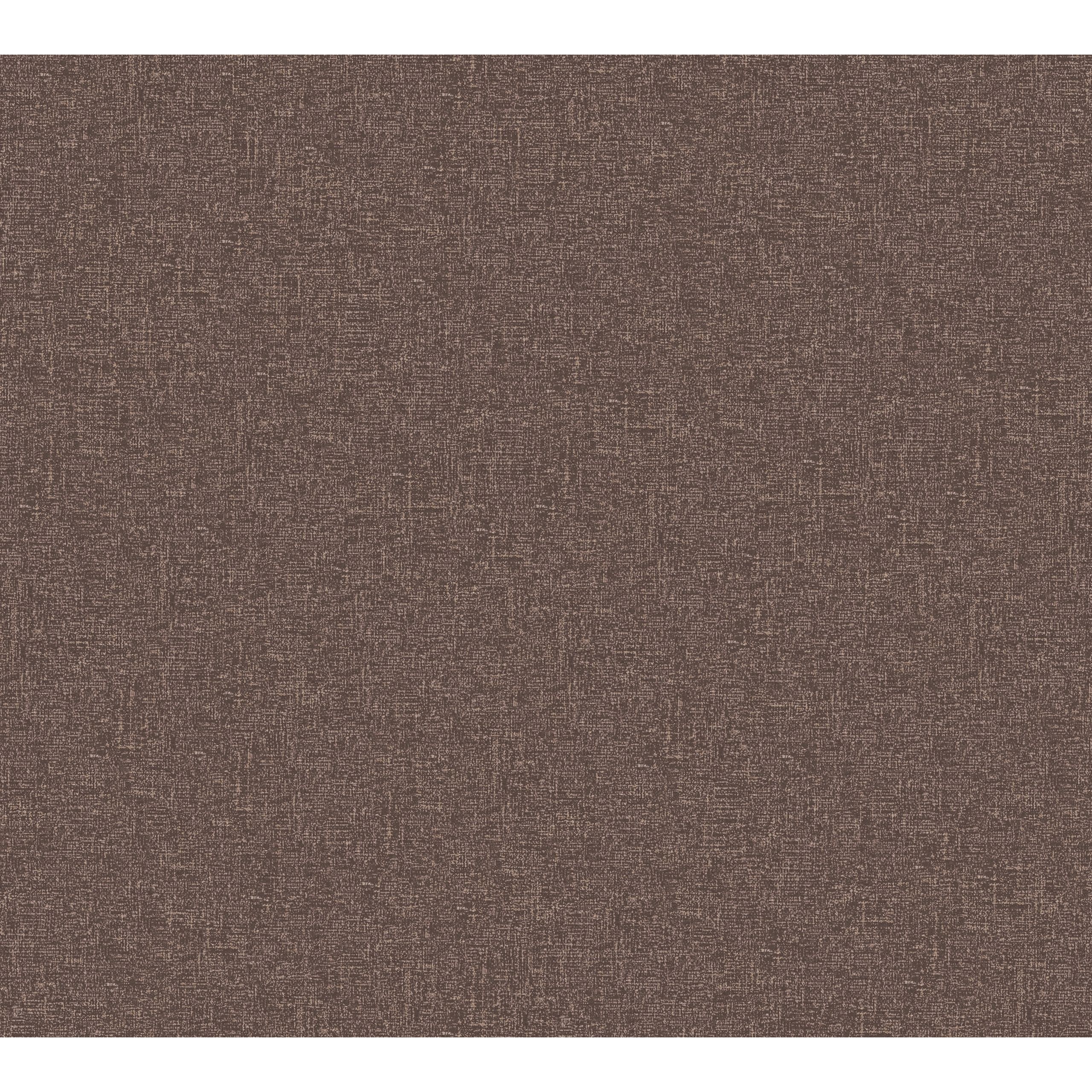 A.S. Creation Nueva Elegancia 375486 Papel pintado no tejido Color liso Universidad 0,53 x 10,05 m Marrón