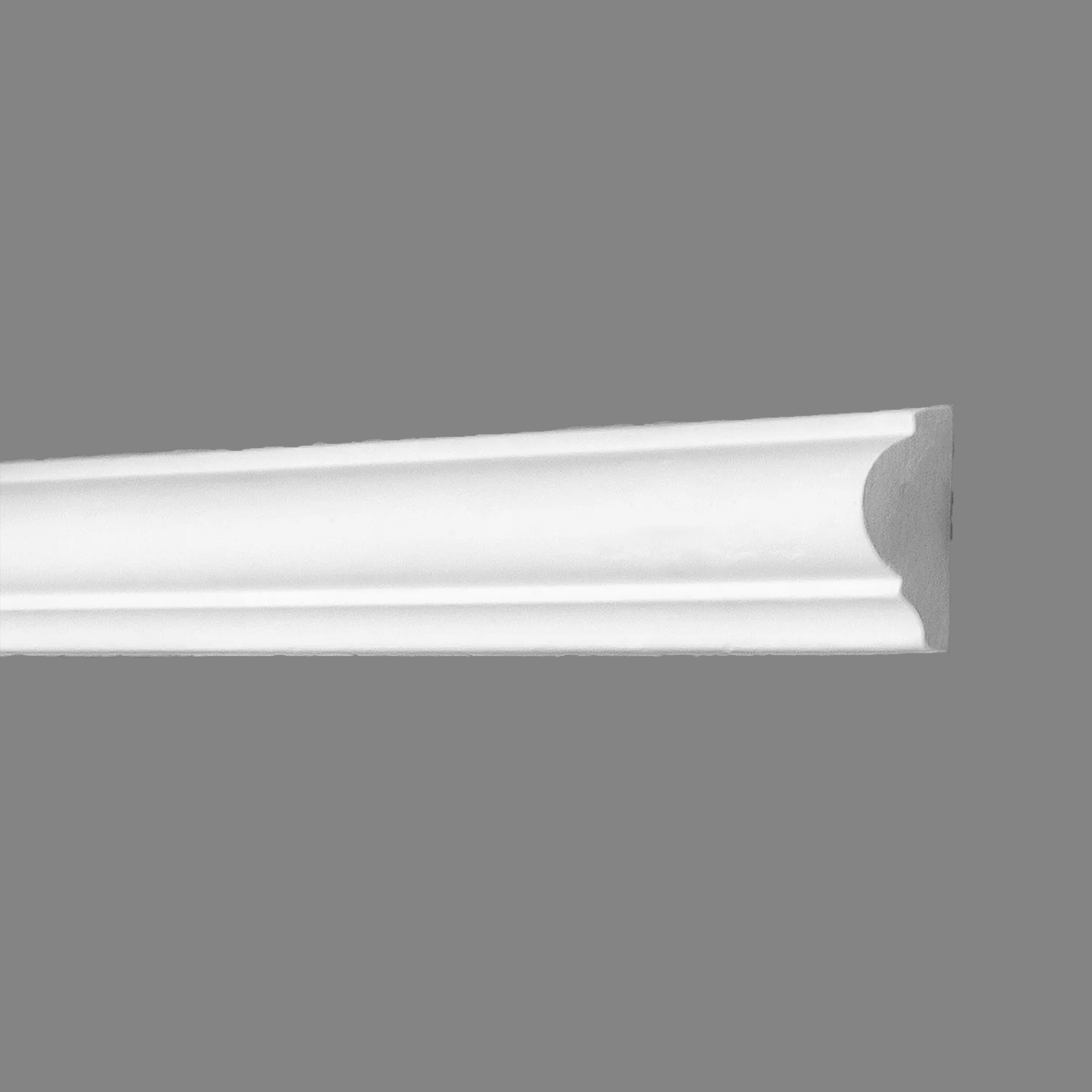 PROVISTON | Iserlohn moldura | yeso | 21 x 910 mm | molduras pared | blanco