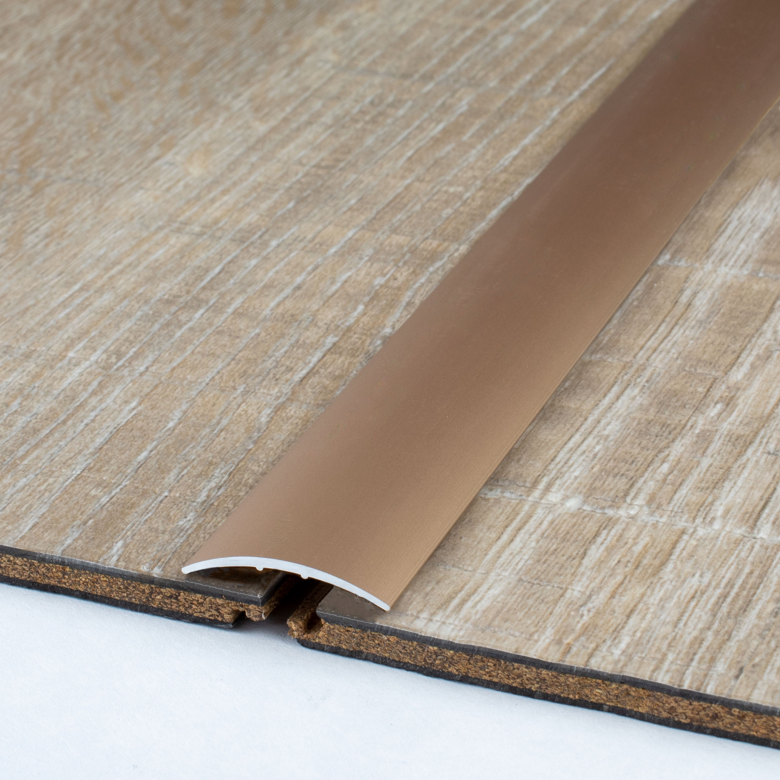 Perfil de transición PROVISTON Eindhoven 4,2 x 28 mm, tira de transición, aluminio anodizado